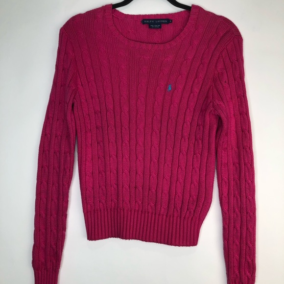 Polo Ralph Lauren Pink round neck sweater - Picture 8 of 8